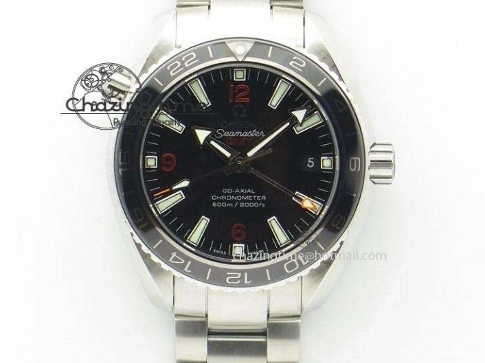 0105 De Ville Power Reserve SS MKF 1:1 Best Edition Black Dial on Black Leather Strap A Packable 7744